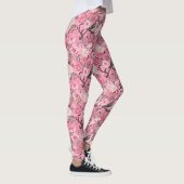 In de Cherry Blossoms Roze Chinoiserie Leggings (Rechts)