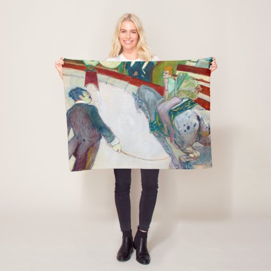 In de Circus, Lautrec Fleece Deken (In situ)