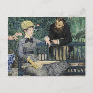 In de Conservatorium Edouard Manet Briefkaart