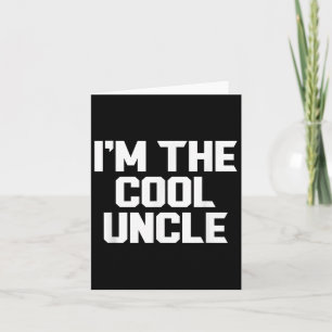 In de coole oom grappig kaart