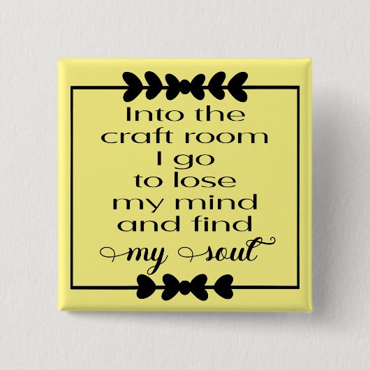 In de Craft Room ga ik Button (Voorkant)