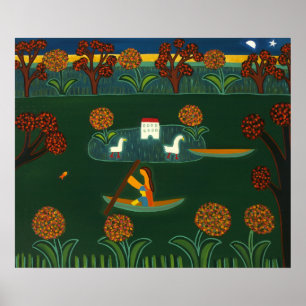 In de deelstaat Constable 2007 Poster