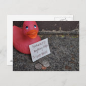 In de Ducks. Briefkaart (Voorkant / Achterkant)