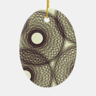 In de duisternis keramisch ornament