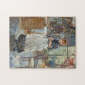 In de eetkamer | Berthe Morisot Legpuzzel (Horizontaal)
