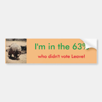 In de EU blijven de bumpersticker