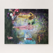 In de Fairies Forest Glade Fantasy Fairy Legpuzzel (Horizontaal)