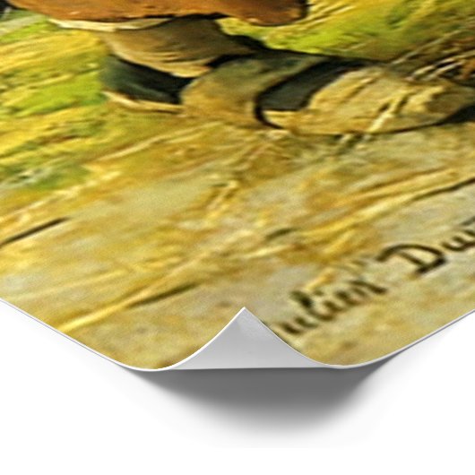 In de Farmyard ~ Julien Dupré ~ Fine Art Canvas Poster (Hoek)