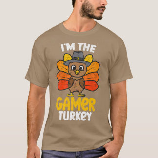 In de Gamer Turkey Happy Thanksgiving 2022 in het  T-shirt