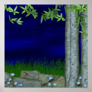 IN DE GARDEN POSTER
