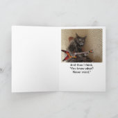 In de geest van katten kaart (Binnen)