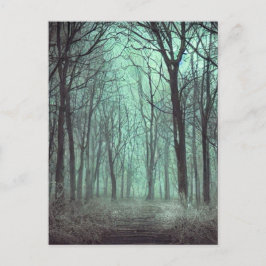 In de gehakte Bossen Briefkaart