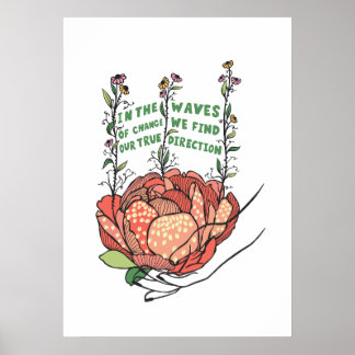 In de golf van verandering vinden we onze ware ric poster