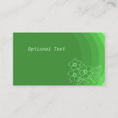 In de groenen visitekaartje (Achterkant)