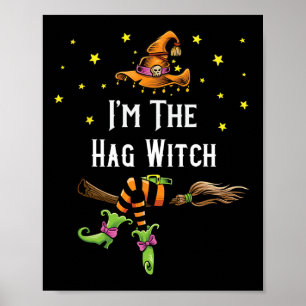 In de Hag Witch Halloween Matching Group kostuum Poster