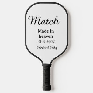 In de hemel gesloten huwelijk naam datum eenvoudig pickleball paddle
