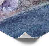 In de hoofdschildpad poster (Hoek)