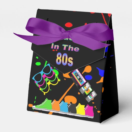 In de jaren 80 bedankdoosjes (Voorkant Zijde)