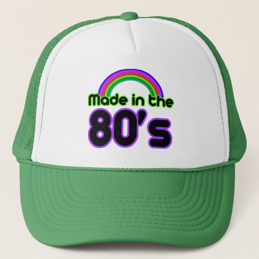 In de jaren '80 gemaakt trucker pet (Voorkant)