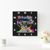 In de jaren 80 vierkante klok (Huis)