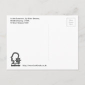 In de kelder briefkaart (Achterkant)