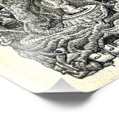 In de kelder foto afdruk (Hoek)