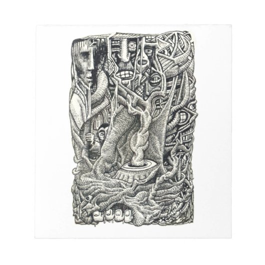 In de kelder notitieblok (Voorkant)