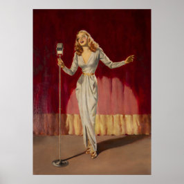 In de kijker Pin-Up Poster