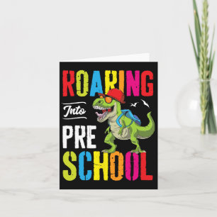 In de kleuterschool dinosaurus leraar Pre K terug  Kaart