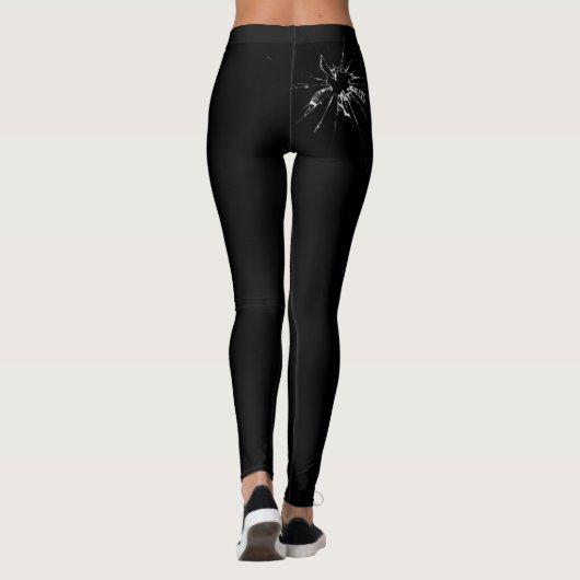 In de knop leggings (Achterkant)