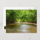 In de kreek briefkaart (Voorkant / Achterkant)