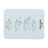 In de leeftijd van een hond magneet (Horizontaal)