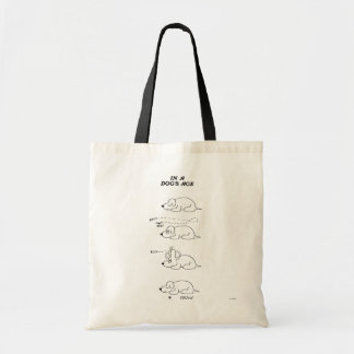 In de leeftijd van een hond tote bag