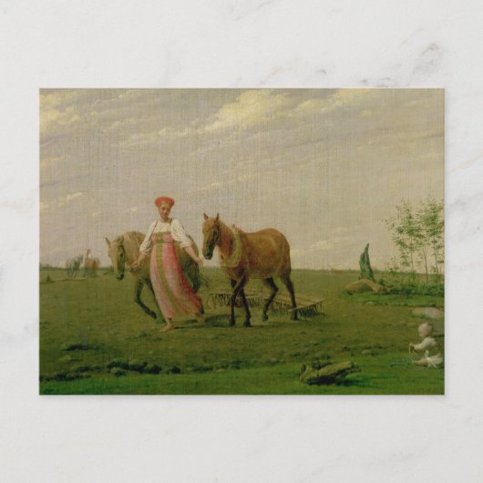 In de lente, 1820 briefkaart (Voorkant)