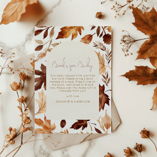 In de Liefde Vallen Boeken Voor Baby Baby Shower Kaart
