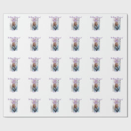 In de liefdevolle herinnering van herinnering houd cadeaupapier