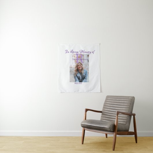 In de liefdevolle herinnering van herinnering houd wandkleed (In situ)