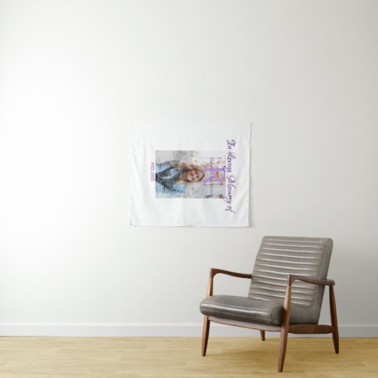 In de liefdevolle herinnering van herinnering houd wandkleed (In Situ (horizontaal))