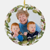 In de liefhebbende Memory Moeder Grandma Memorial  Keramisch Ornament (Achterkant)