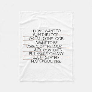 In de lus Awareness Design voor Casual Conversati Fleece Deken