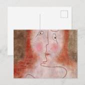 In de Magic Mirror door Paul Klee Briefkaart (Voorkant / Achterkant)