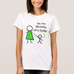 In de mama van een Lymie T-shirt