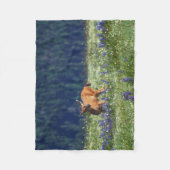 In de Meadow Fleece Deken (Voorkant)