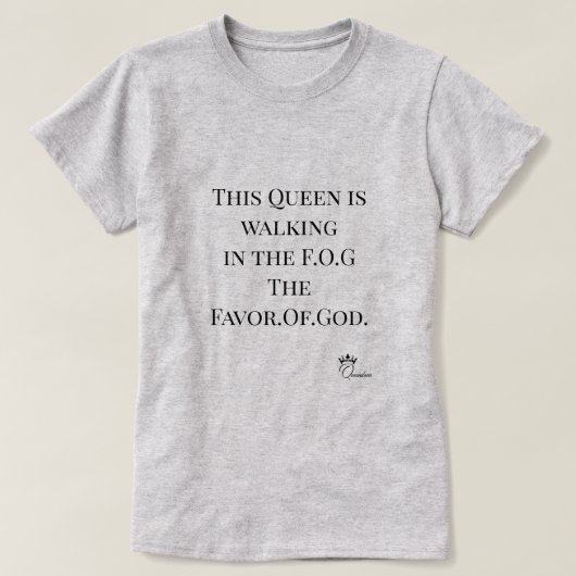 In de mist t-shirt (Design voorkant)