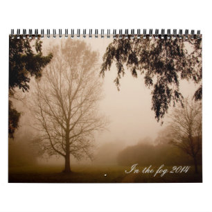 In de mist van 2015 kalender