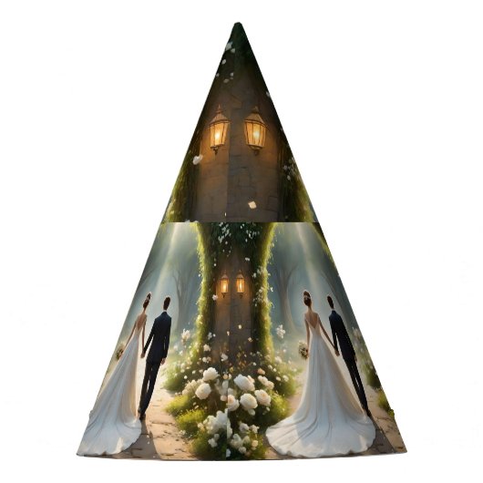 In de mystiek: de reis van de Pas getrouwd Feesthoedjes (Voorkant)