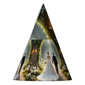 In de mystiek: de reis van de Pas getrouwd Feesthoedjes (Links)