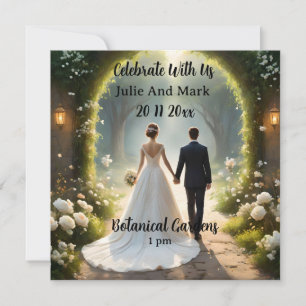 In de mystiek: de reis van de Pas getrouwd Save The Date