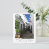 In de Narrow Streets of Frigiliana, Spanje Briefkaart (Staand voorkant)