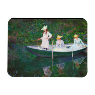 In de Noorse kast bij Giverny Claude Monet Magneet